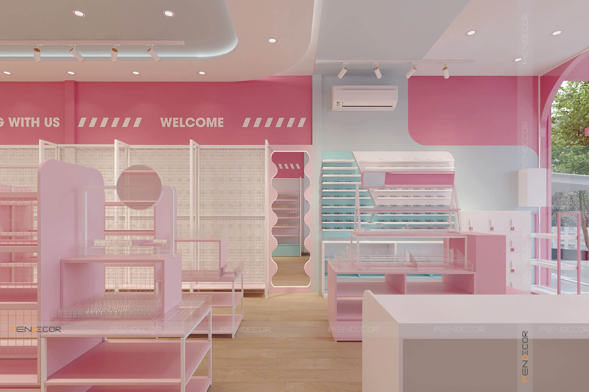 Thiết Kế Shop Phụ Kiện Thuý Anh