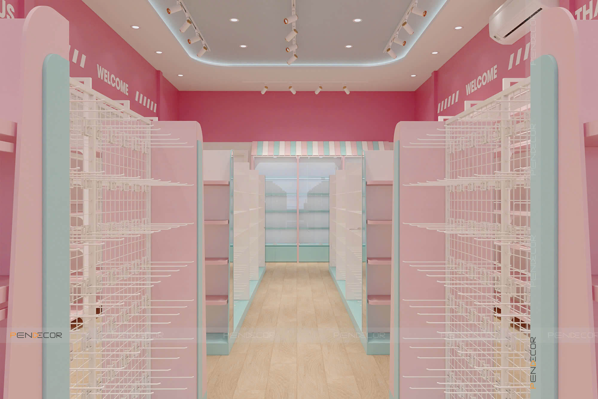 Thiết Kế Shop Phụ Kiện Thuý Anh