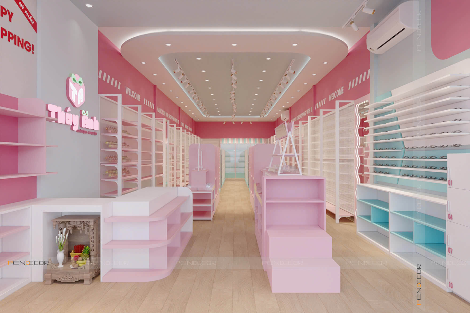 Thiết Kế Shop Phụ Kiện Thuý Anh