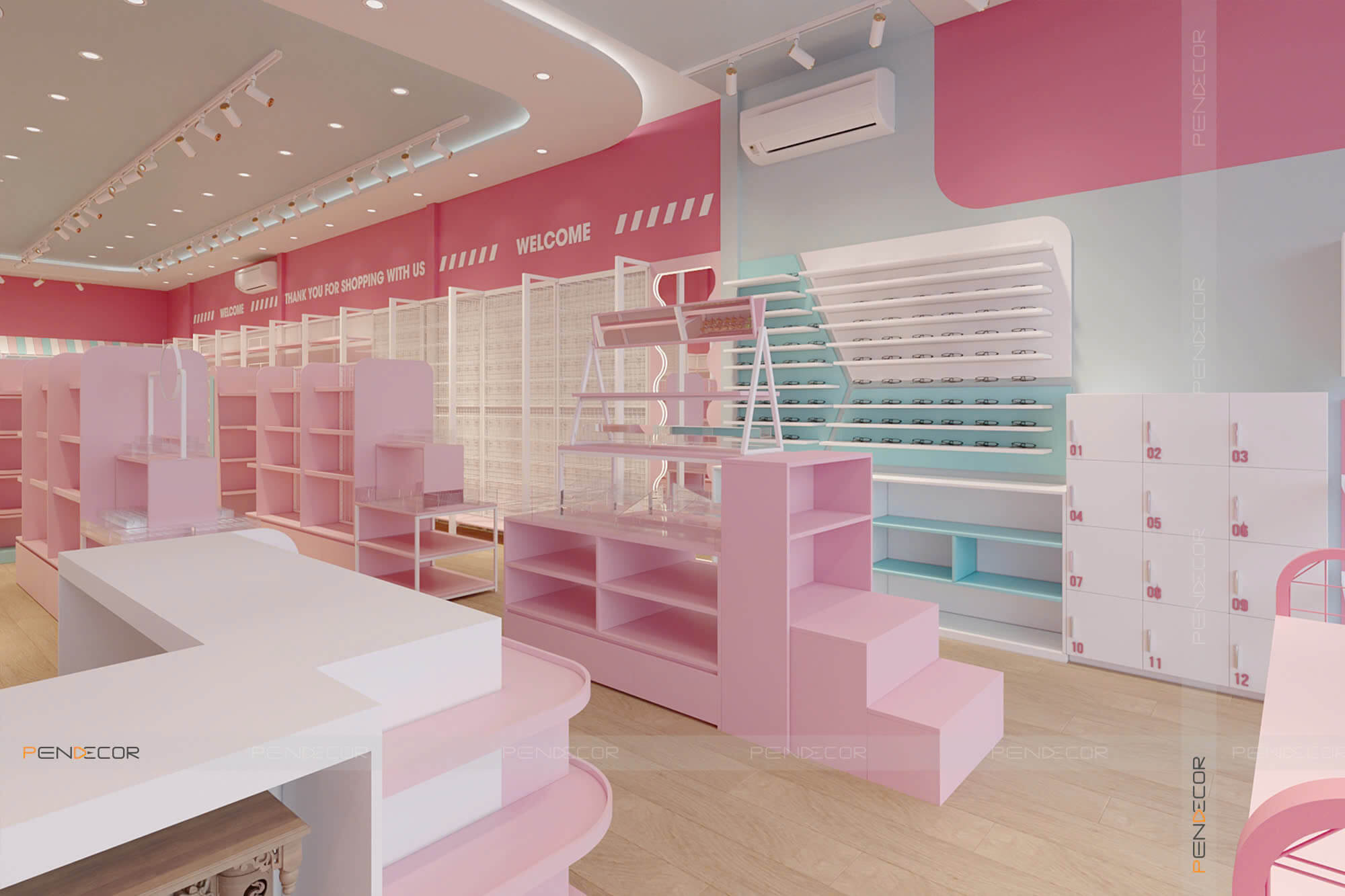 Thiết Kế Shop Phụ Kiện Thuý Anh