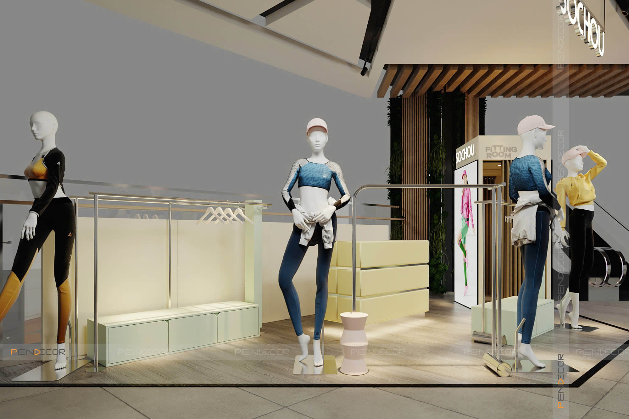 Thiết Kế Shop Thời Trang Shochou