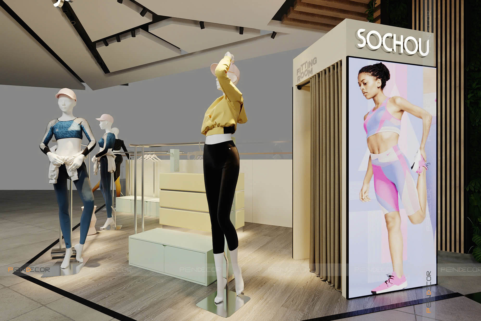 Thiết Kế Shop Thời Trang Shochou