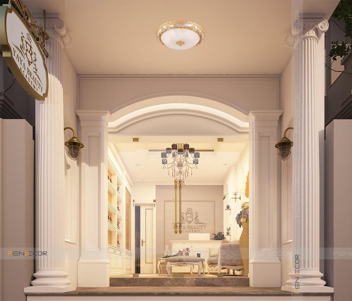 thiết kế spa tân cổ điển Pendecor