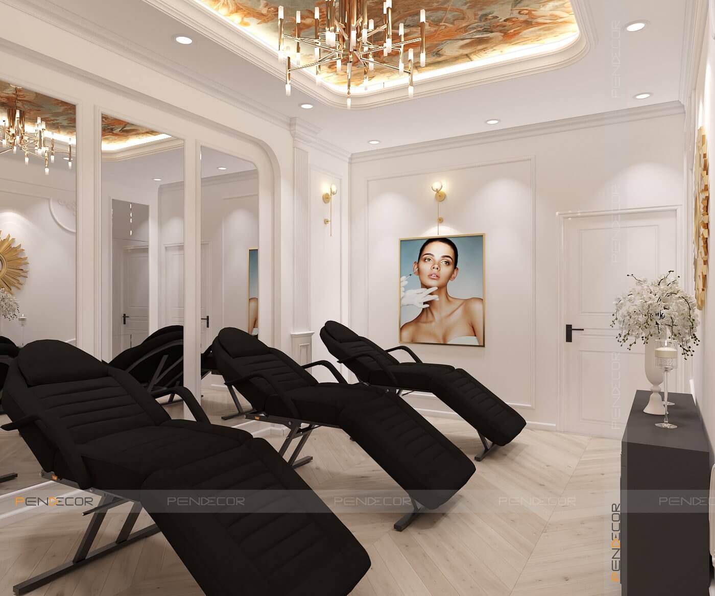 nội thất spa Pendecor
