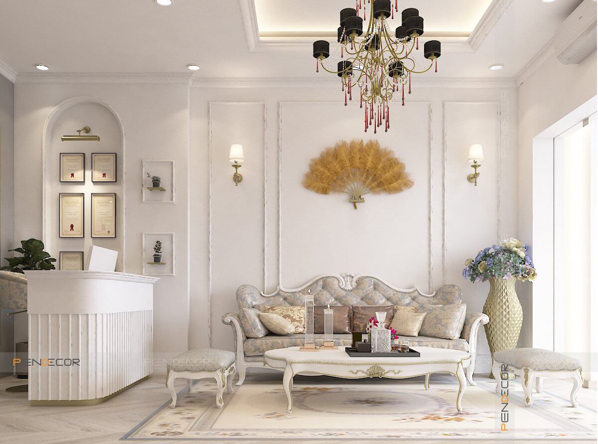 spa phong cách tân cổ điển Pendecor