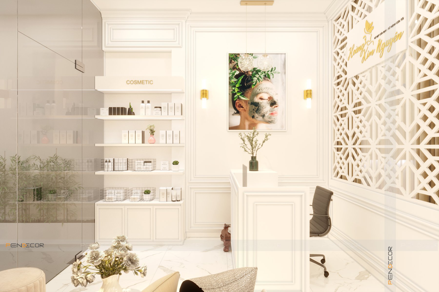 thiết kế spa Pendecor