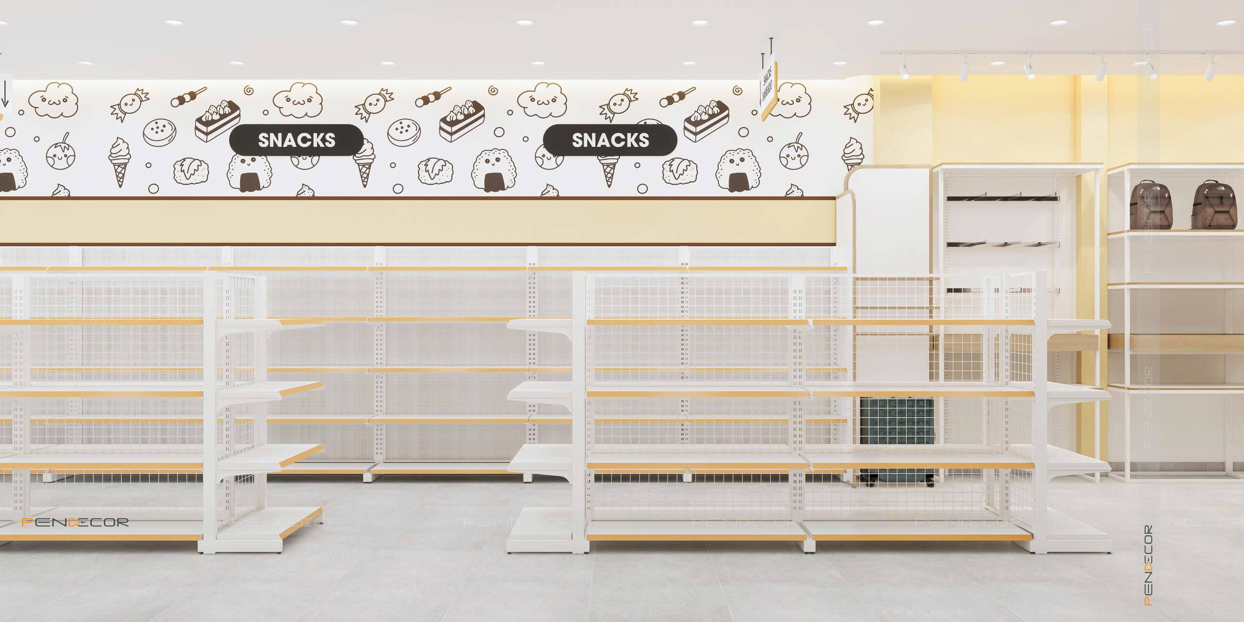 Thiết Kế Siêu Thị Mini Bảo An Mini Mart