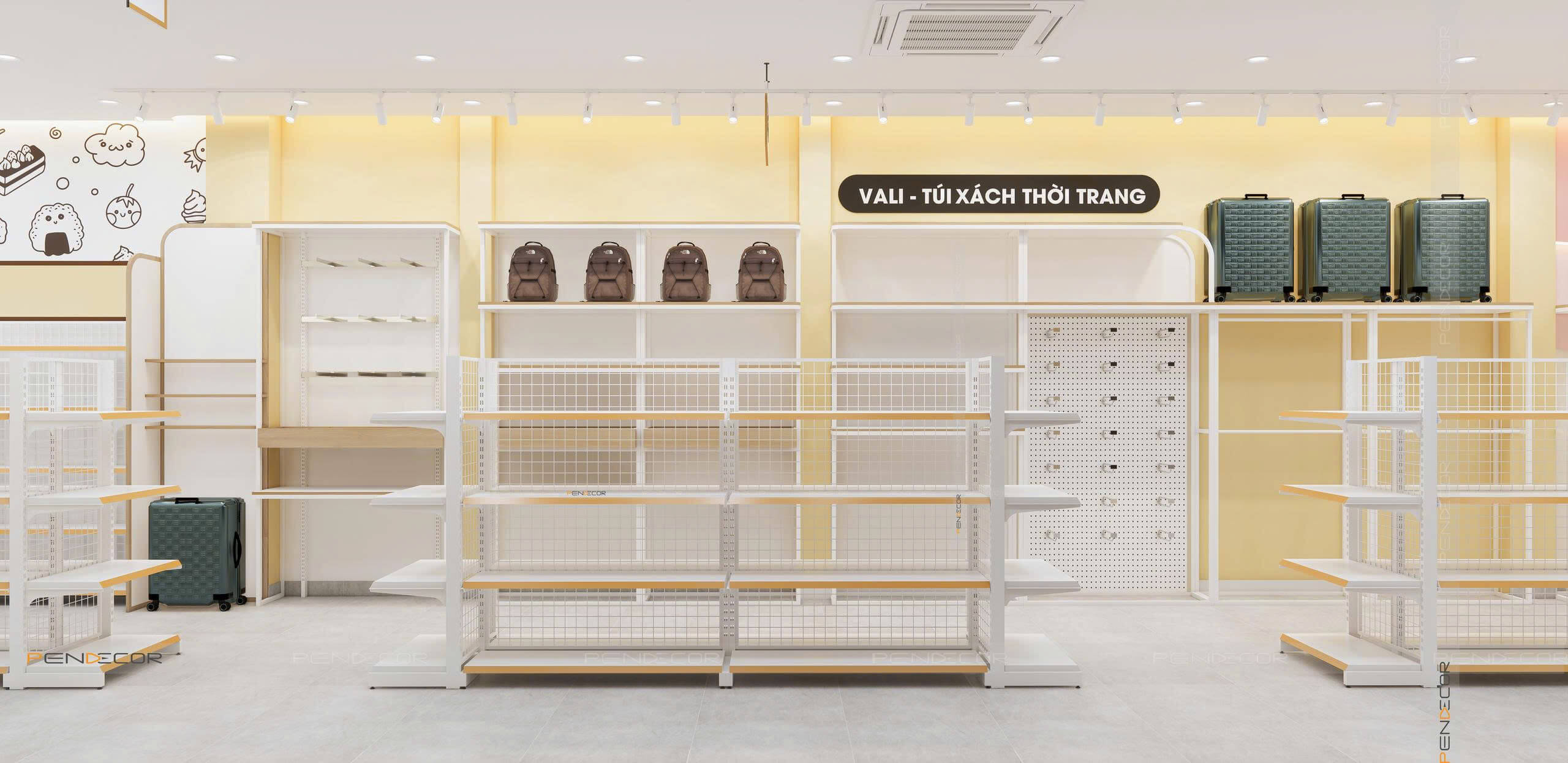 Thiết Kế Siêu Thị Mini Bảo An Mini Mart