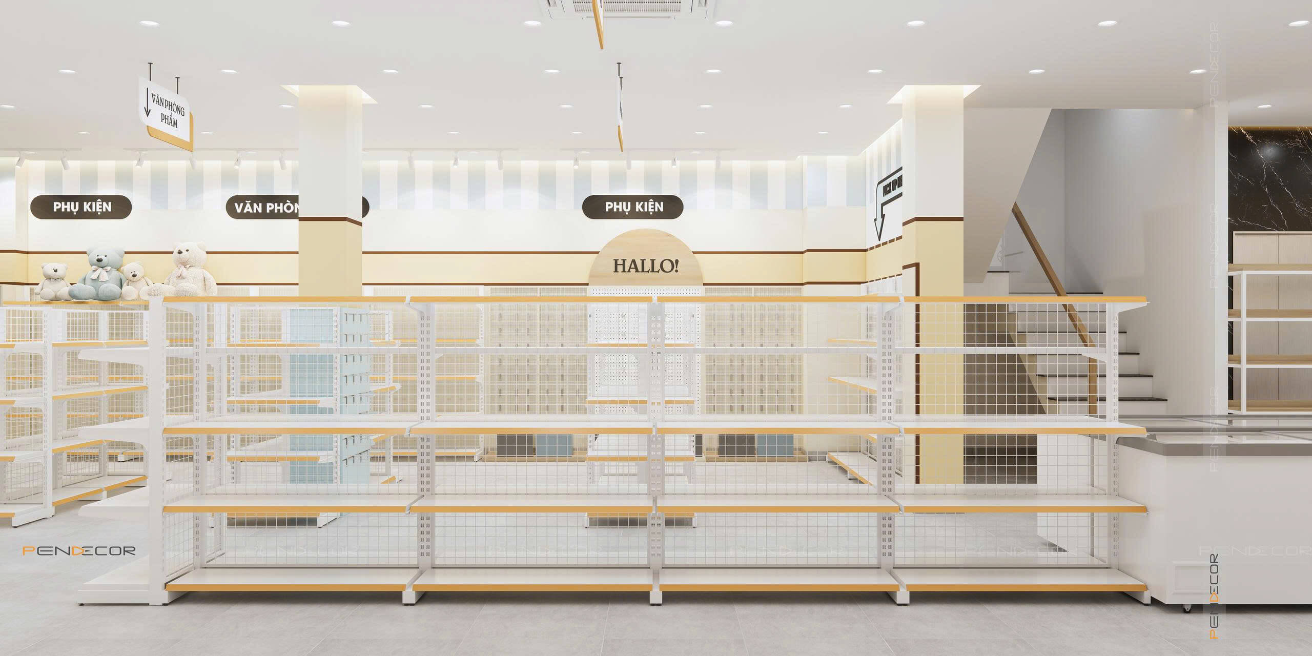 Thiết Kế Siêu Thị Mini Bảo An Mini Mart