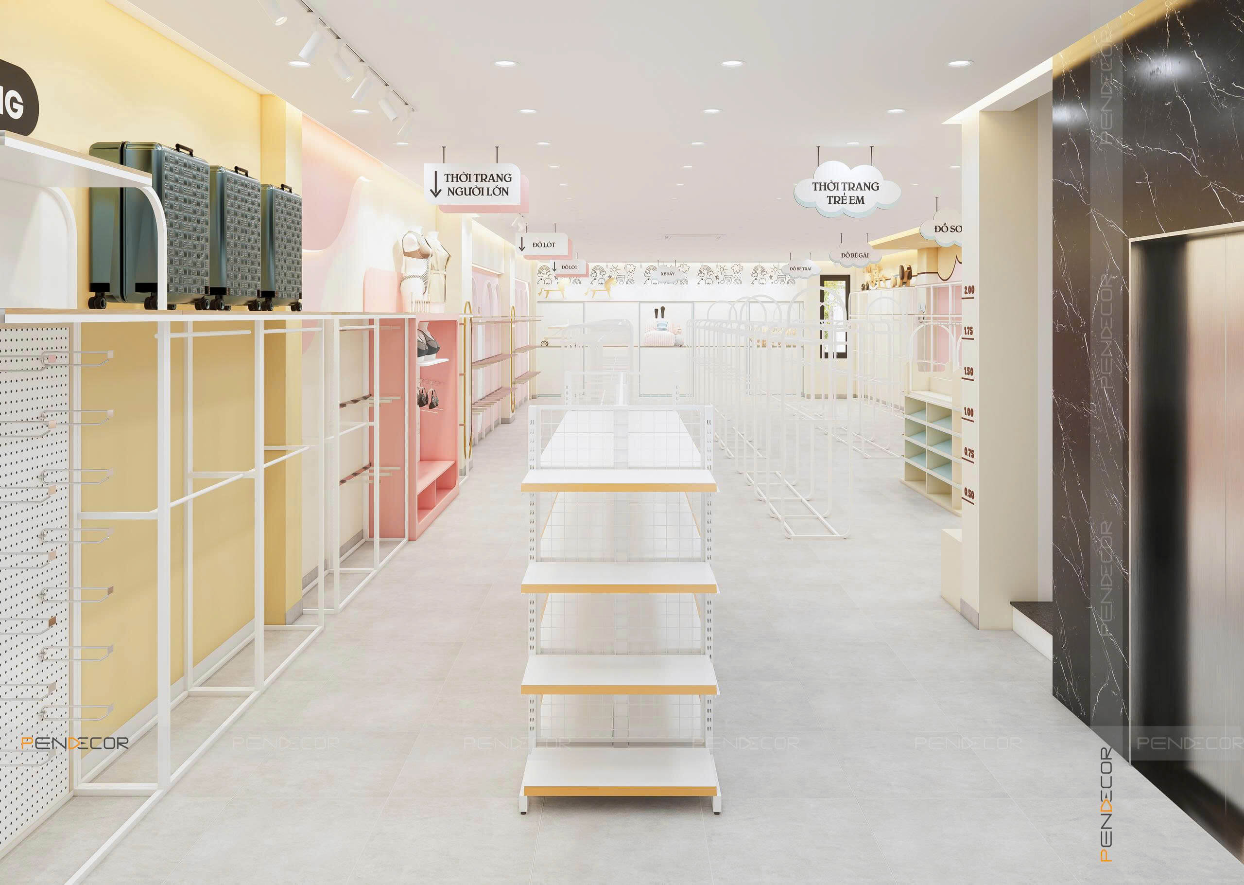 Thiết Kế Siêu Thị Mini Bảo An Mini Mart