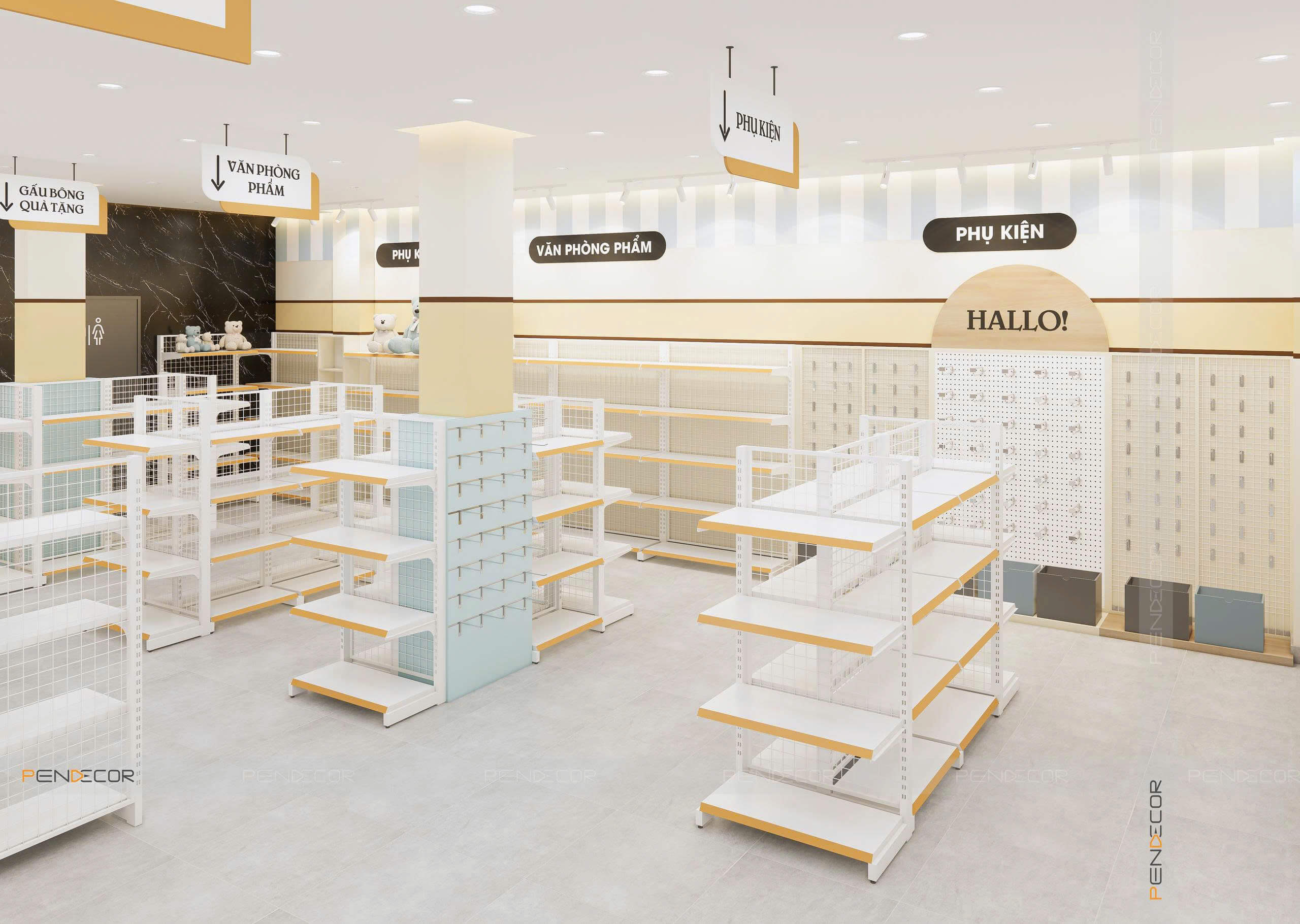 Thiết Kế Siêu Thị Mini Bảo An Mini Mart