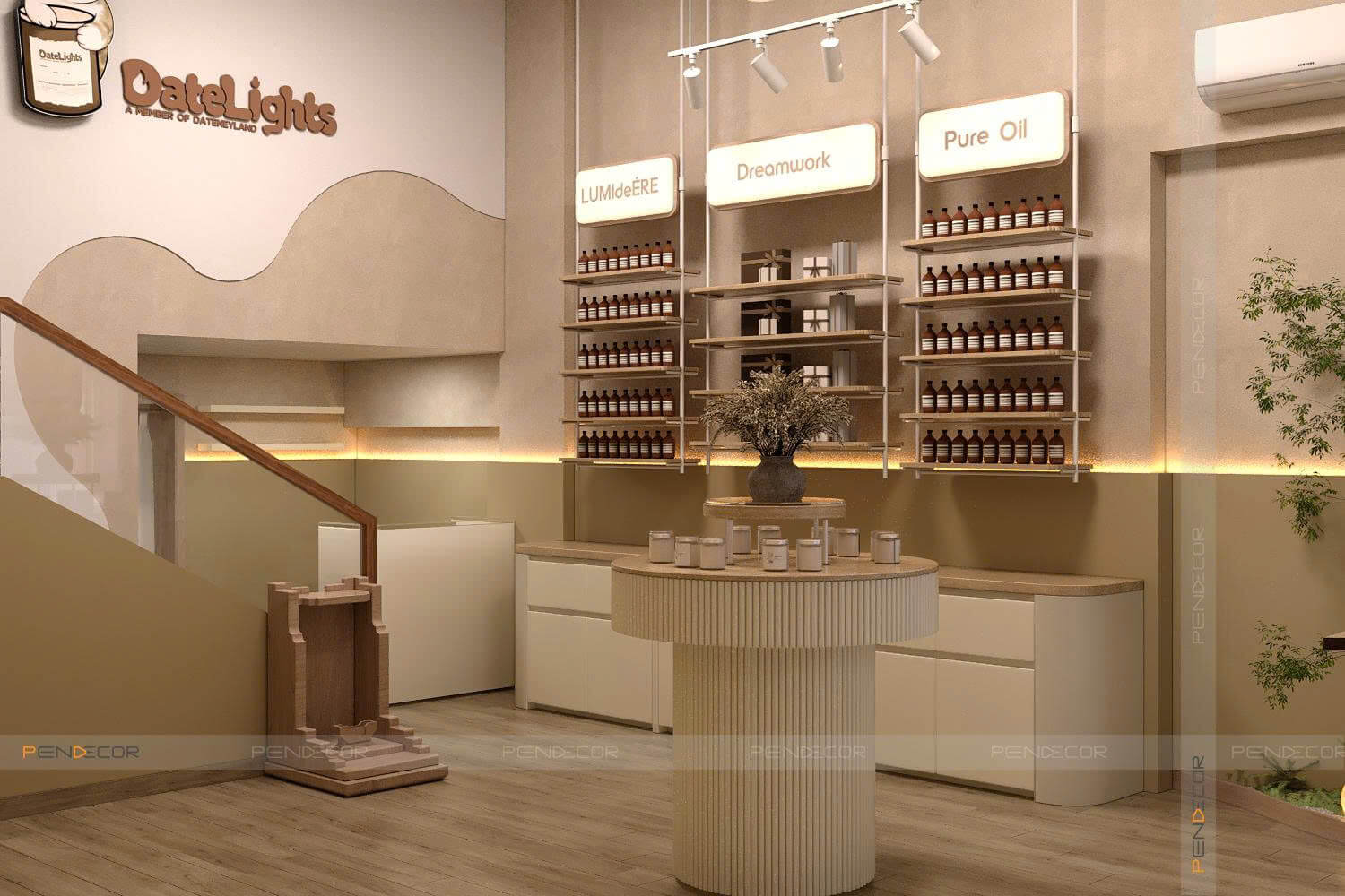 Thiết Kế Shop Phụ Kiện Datelights Candles