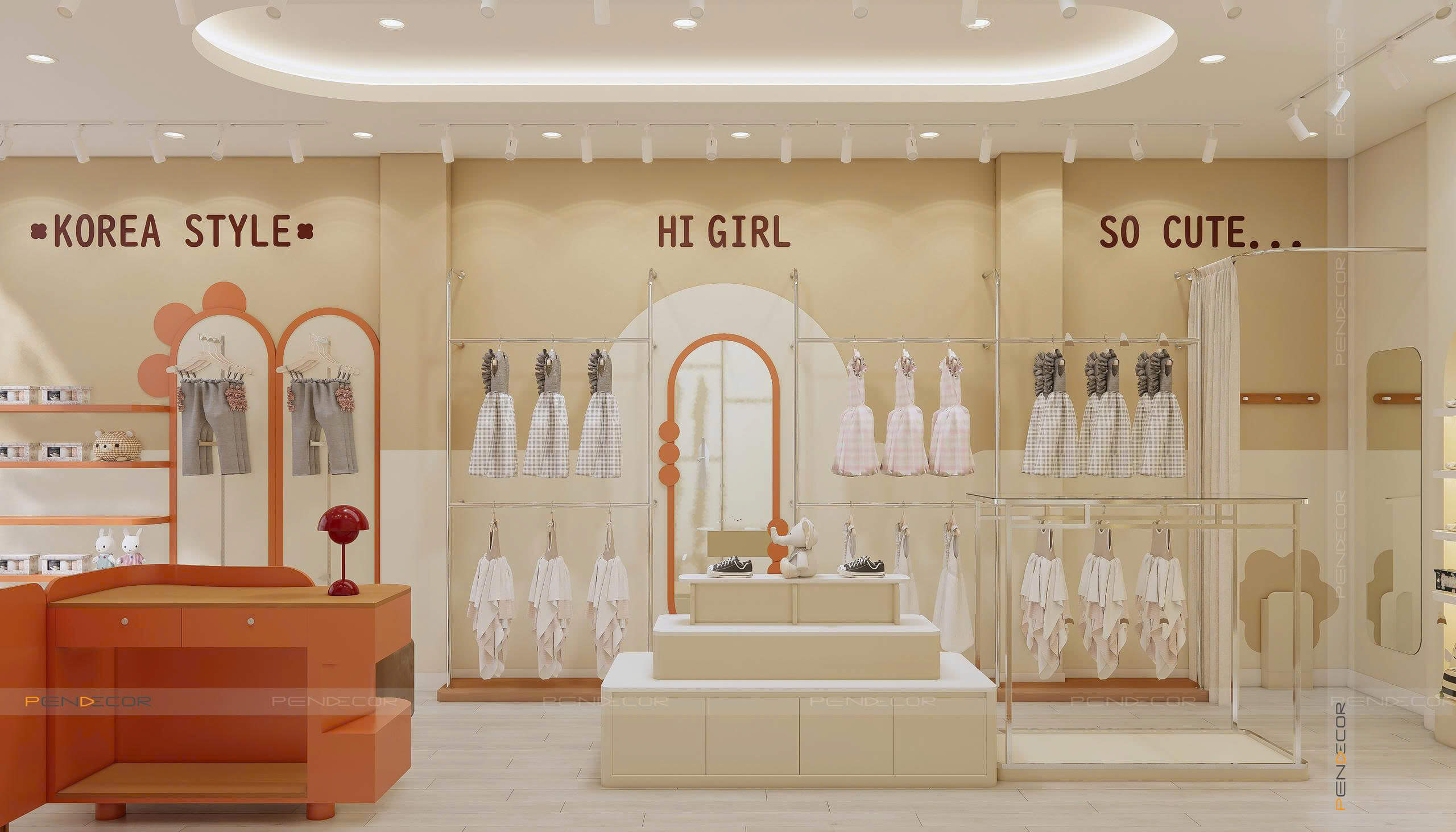 Thiết Kế Shop Quần Áo Trẻ Em Ana Kids