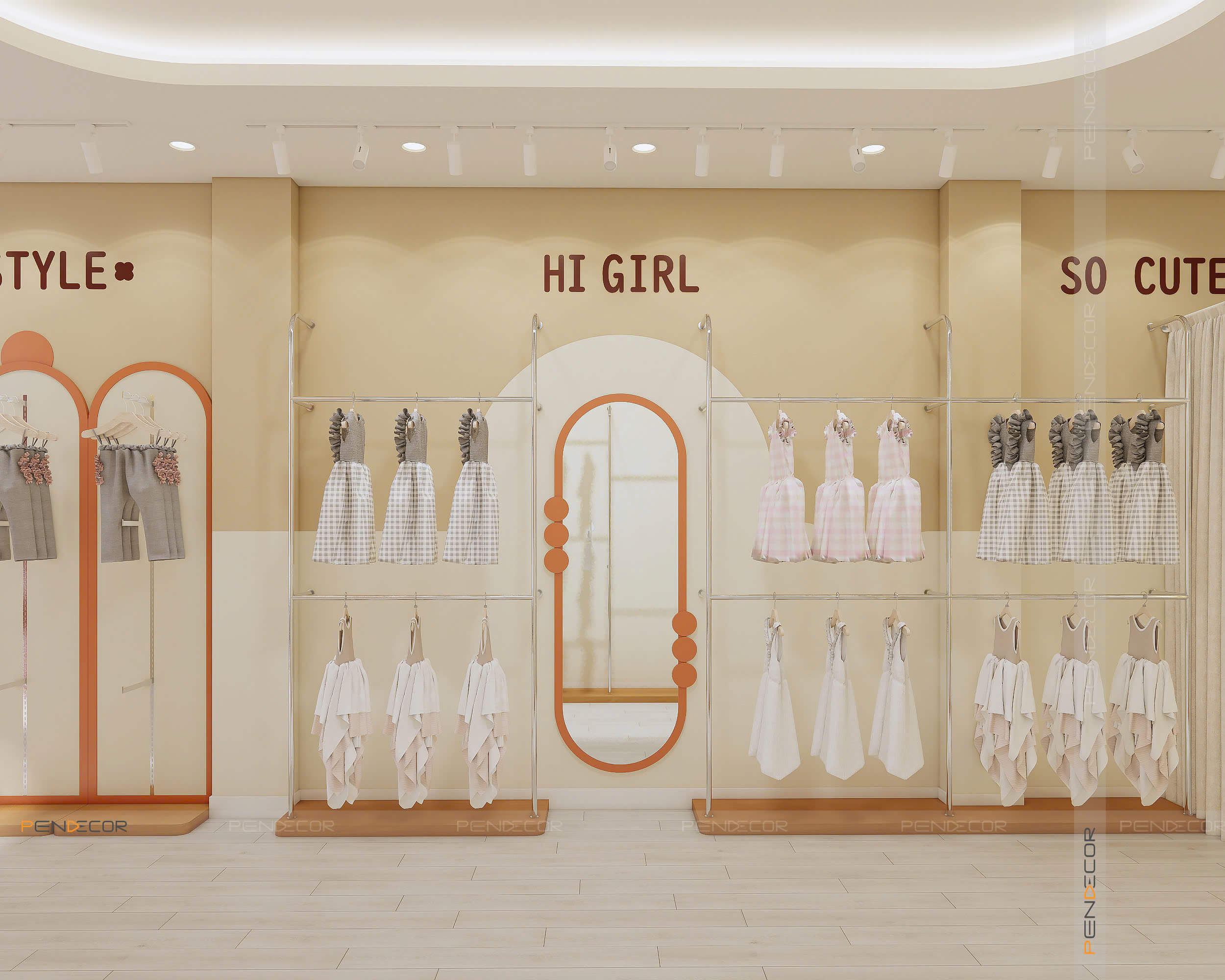 Thiết Kế Shop Quần Áo Trẻ Em Ana Kids